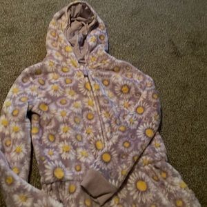 Art Class Fuzzy and warm sleep romper